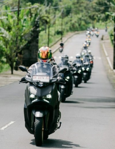 XMAX Tech MAX Resmi Mengaspal di Pulau Dewata, Puluhan Bikers Uji Coba Performa &amp; Fitur Canggihnya