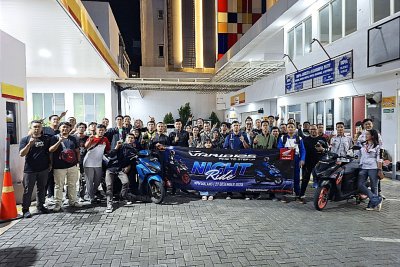 All New Honda Vario 125 Night Ride, Ajak Komunitas Honda Malang-Blitar Nikmati Sensasi Riding Malam yang Aman dan Stylish