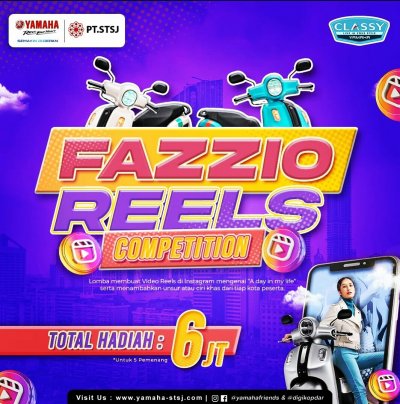 Yamaha STSJ : AJAK GENERASI MUDA BERKARYA MELALUI FAZZIO REELS COMPETITION