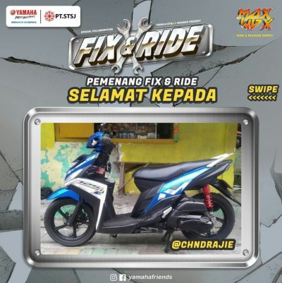 Yamaha STSJ : INI DIA PEMENANG FIX &amp; RIDE SEASON KEDUA