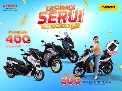 Yamaha Jatim : BELI MOTOR YAMAHA DAPAT CASHBACK !