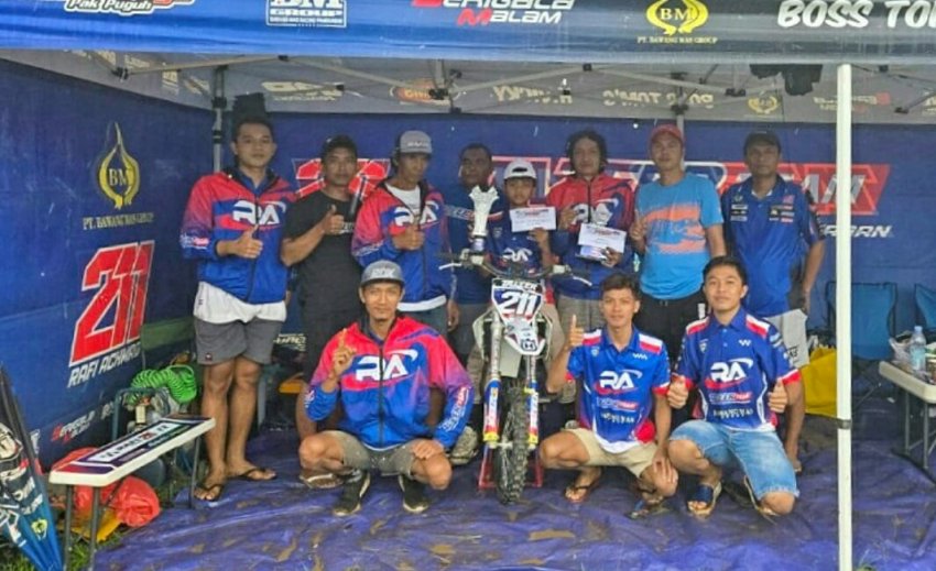 Rafi Achmad Crosser MX65 Pro - Tazeer MX Team Boss Vicky RD Racing,  Pamekasan : SUKSES MENYANDANG GELAR JUARA UMUM MX65 PRO & SIAP GO NASIONAL !