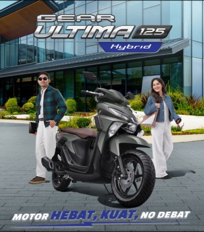 Yamaha Gear Ultima 125 Hybrid : MAKIN TANGGUH &amp; FITUR MELIMPAH