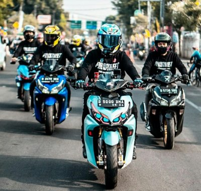 #WEareAEROXsociety #banggaMAXImal : Gelar Kegiatan Touring, Puluhan Peserta We Are Aerox Society Tunjukan Eksistensi Diri