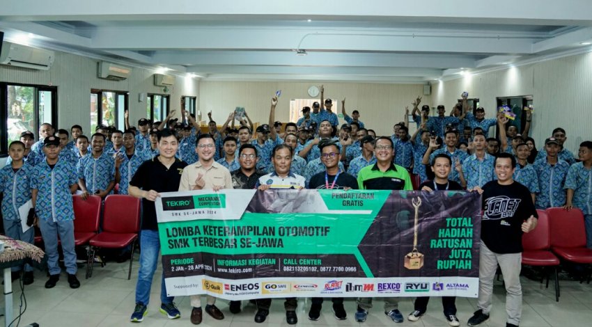 Tekiro Hadirkan Ajang SMK Otomotif Terbesar Tahun 2024