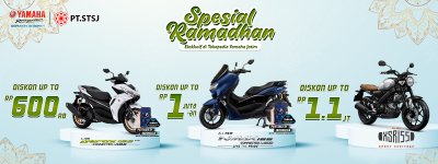 PT. Surya Timur Sakti Jatim (Yamaha Jatim). Promo berkah Ramadhan hingga jutaan rupiah &amp; dapat dibeli melalui akun resmi Yamaha Jatim Official di Tokopedia.