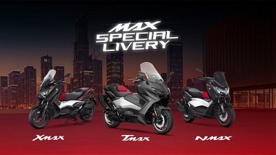 Yamaha Luncurkan MAX Special Livery, Rayakan Perjalanan 25 Tahun MAX Hadir untuk Konsumen Global