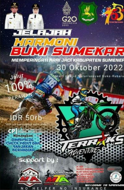Terraks Adventure Sumenep : JELAJAH HARMONI BUMI SUMEKAR