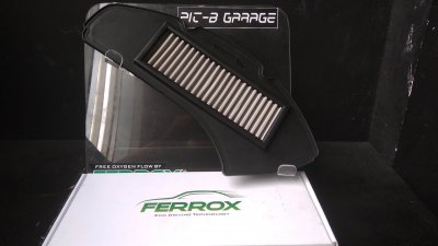 Air Filter For Kawak Ninja 400, cukup dibersihkan air jika kotor.