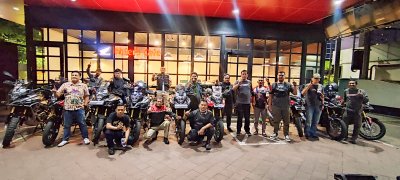 Kopdar Komunitas Honda CB150X di MPM Riders Cafe, Silaturahmi &amp; Bahas Topik Visioner