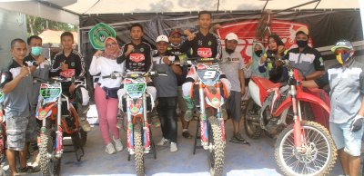 Darul Ulum Agung MX, Malang. Crosser trisula 85 cc sukses mendominasi peta kekuatan 85 cc nasional. 