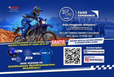 SHELL bLU cRU Yamaha Enduro Challenge 2023 Digelar Di Yogyakarta Tanggal 27-28 Mei