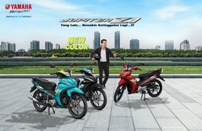 Yamaha Rilis Warna Baru Moped Unggulan Jupiter Z1