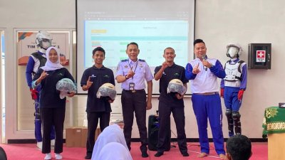 Ribuan Orang Terpapar Edukasi Safety Riding di SR Lab Astra Honda SMK Muhammadiyah 1 Kepanjen