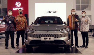 DFSK Seres SF5 Tampil Perdana Di IIMS 2022, Masyarakat Antusias Menyambutnya