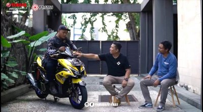 NGOBROLIN MODIF MOTOR BARENG YAMAHA JATIM, MOTOR GANTENG MAKIN CAKEP