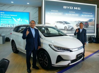 BYD M6 Diperkenalkan di GIIAS Bandung 2024, MPV Listrik Segmen Medium Pertama untuk Keluarga Indonesia