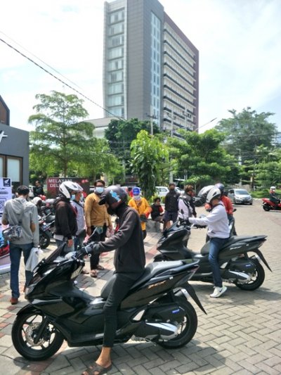 Test Ride All New Honda PCX 160, Surabaya. Antusias diikuti oleh warga metropolis Surabaya &amp; loyalis Honda. 