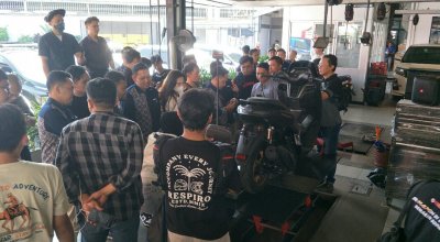 Workshop New Yamaha N Max Turbo, Cibinong : KENALKAN LEBIH DALAM FITUR &amp; TEKNOLOGI TURBO NEW YAMAHA N MAX