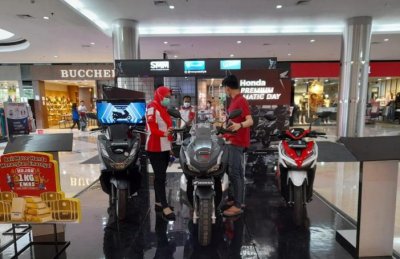 Honda Premium Matic Day Tampilkan Motor Matic Andalan Honda di Mojokerto