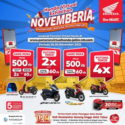 Pengalaman Terbaik dari Konsumen Beli Motor di Pameran Virtual