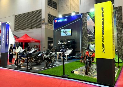 GEBER JAKARTA FAIR 2024, SUZUKI PAMERKAN MOTOR BERKONSEP METROPOLIS &amp; ADVENTURE