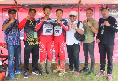 Pengcab IMI Ponorogo : VYXO WAHYU &amp; M. JHUSTINE, TERGANJAL RENTANG WAKTU ADAPTASI DENGAN SPORT TRAIL
