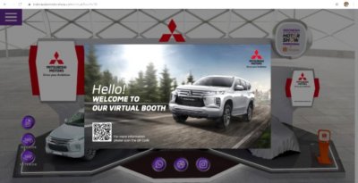 PT. Mitsubishi Motors Krama Yudha Sales Indonesia (MMKSI) : IKUT MEMERIAHKAN PAMERAN IIMS Virtual 2021