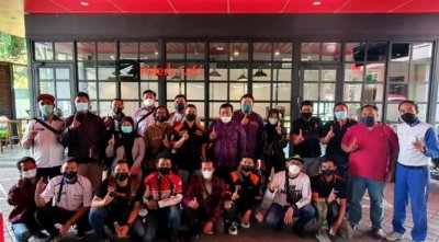 Goes To Jamnas PVN, Komunitas Honda Vario Kopdar di MPM Rider Café Surabaya