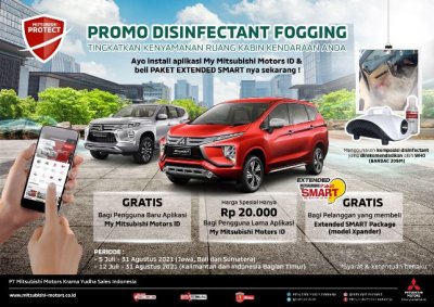 Jaga Kondisi Konsumen dan Kendaraan, MMKSI Berikan Fogging Disinfectant Gratis Melalui Healthy Campaign