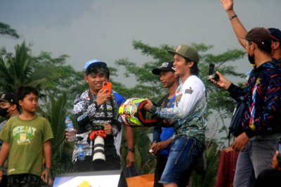 Mevans Sanggramawijaya - Onesixeight Motocross Team. Selebrasi The Real Man 168, menandai kembali aktifnya event otomotif usai pandemi.