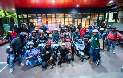 Nocturnity Riding Surabaya : KOMUNITAS HONDA PADATI JALANAN MALAM PENUH GAYA &amp; EDUKATIF