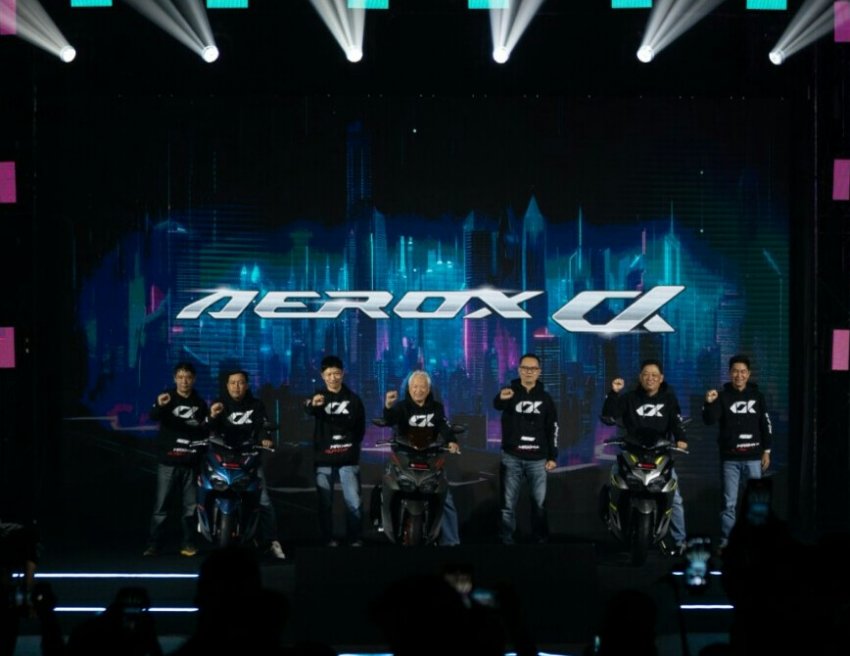 Luncurkan Generasi Ketiga, AEROX ALPHA Siap Dobrak Market Sport Scooter Indonesia