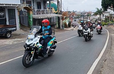 Cari Aman Saat Sunmori ke Cangar di Musim Hujan, Ini Tips dari MPM Honda Jatim