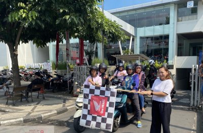 Stylo Fashionride : MPM Honda Jatim Ajak Konsumen Honda Stylo 160 City Rolling dan Silaturahmi Stylish di Akhir Pekan