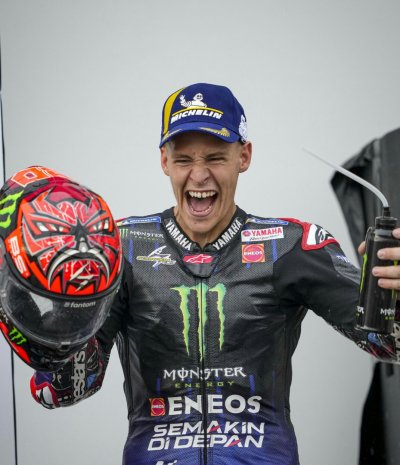 FABIO QUARTARARO TAMPIL GANAS, BERHASIL RAIH JUARA 2 PADA MOTOGP MANDALIKA 2022