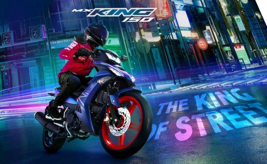 Cybercity, Silver & Red, Warna Baru Yamaha MX King 150 Bikin Pangling