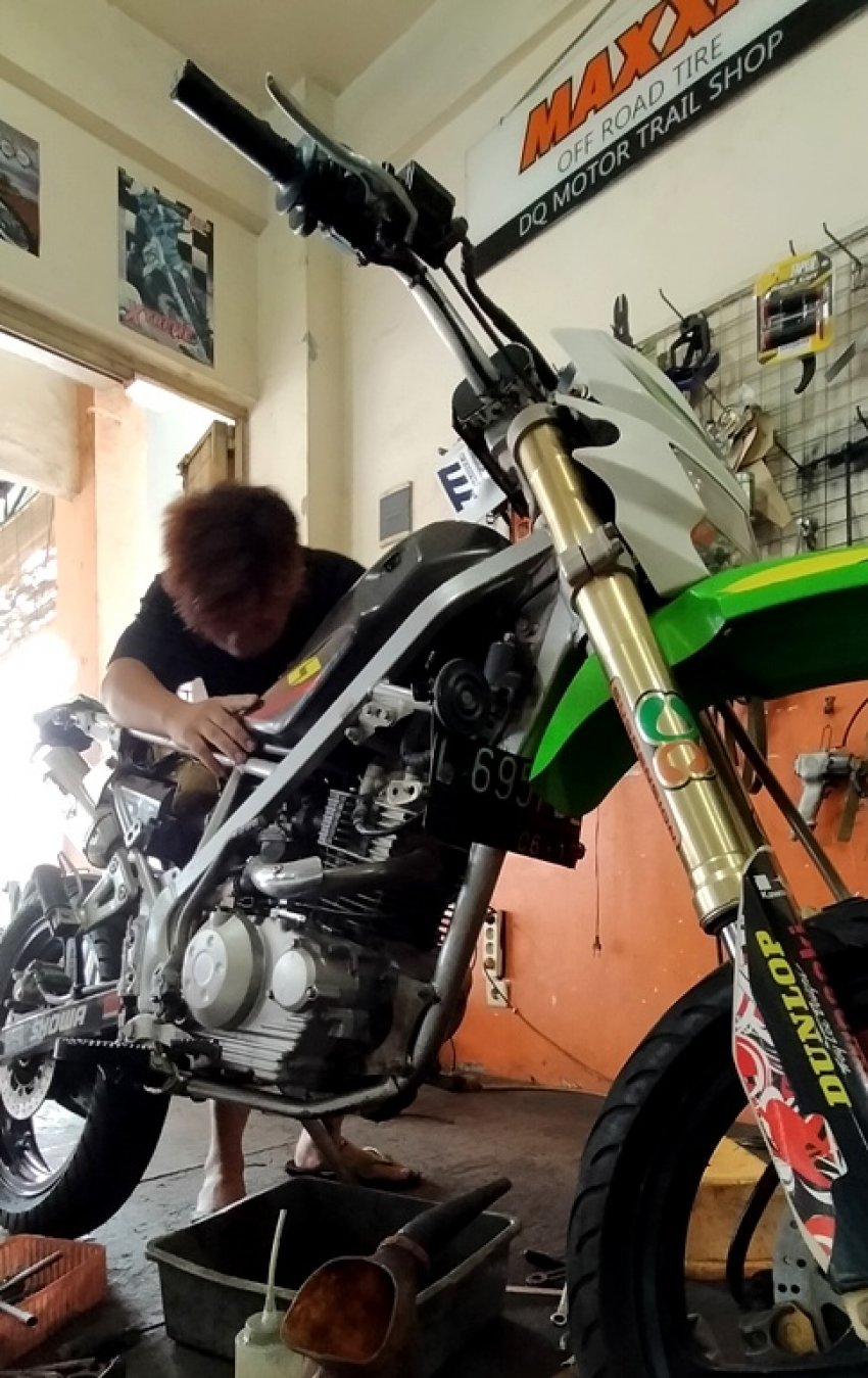 bengkel klx