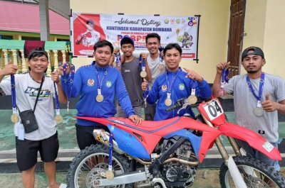 Bombana MX GTX Team, Sulawesi Tenggara : DIBACK UP DONNY SPEED, TAK GENTAR HADAPI PORPROV &amp; SAPU BERSIH 10 MEDALI EMAS