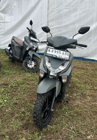 Yamaha Gear Ultima 125 Hybrid : GAYA DUAL PURPOSE ? NO DEBAT ! KUAT &amp; HEBAT HAJAR LINTASAN  ENDURO