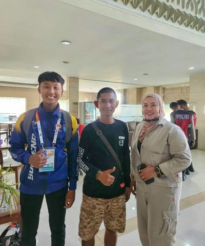 MENJADI KABAR ISTIMEWA, SISWA SMA NEGERI 1, NGADILUWIH, KEDIRI DIPINANG PROVINSI PALU, HADAPI PON XXI DI CABOR GRASSTRACK