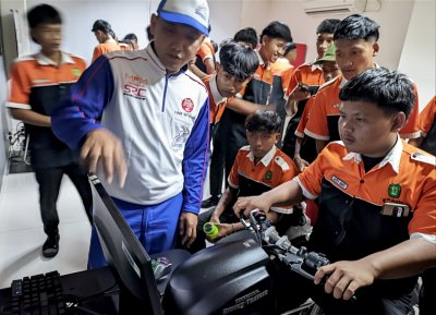 #Cari_Aman untuk Pelajar, Pastikan 17 Tahun dan Punya SIM
