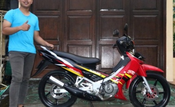 Suzuki Satria 120 LSCM” 2004, Jombang : DIBURU KARENA HISTORYNYA