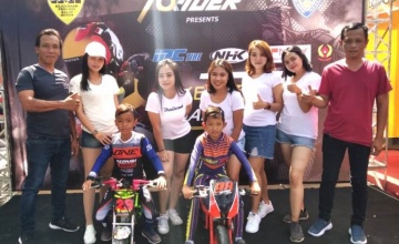 Aksi Tandem Vernando & M. Fahresy Menggoyang Podium Mini Gp Jatim