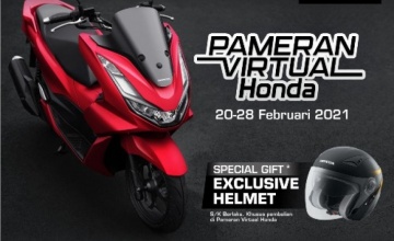 PT. Mitra Pinasthika Mulia (Honda Jatim) : IKUTI KESERUAN VIRTUAL LAUNCHING GENERASI TERBARU ALL NEW HONDA PCX & DAPATKAN VOUCHER BELANJA JUTAAN RUPIAH