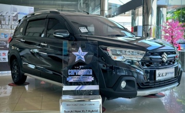 EMPAT BULAN MENGASPAL, SUZUKI NEW XL7 HYBRID RAIH PENGHARGAAN &quot;BEST FUNCTIONALITY CAR&quot;