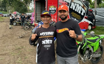 SAUDAGAR MUDA MALAYSIA TERPUKAU OLEH MEGAHNYA SIRKUIT PRAGA & POLA PELATIHAN NUGROHO MOTOCROSS TRAINING