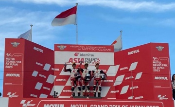 Veda Persembahkan Podium Tertinggi di ATC Motegi