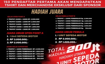 Preview - Black Dragbike 2023 Digelar Di Sidoarjo, Total Hadiah Ratusan Juta Plus Motor