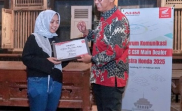 MPM Honda Jatim Raih Penghargaan Perusahaan Terbaik di Bidang CSR versi AHM